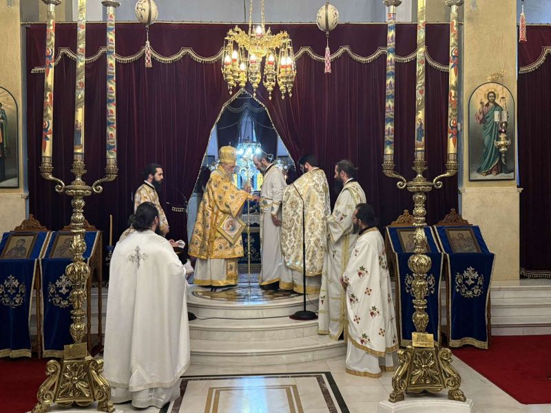 Χειροτονία πρεσβυτέρου στον Άγιο Αθανάσιο Δράμας